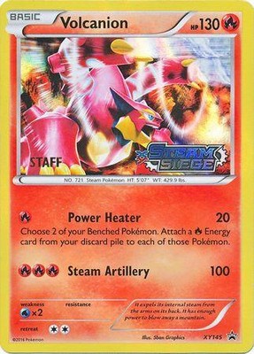 Volcanion - XY145 (Prerelease) [Staff]
