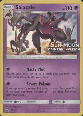 Salazzle - SM73 (Prerelease) [Staff]