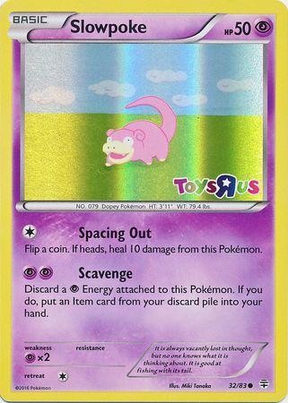 Slowpoke - 32/83 (Toys R Us) · Miscellaneous Cards & Products · #32/83 · Holofoil