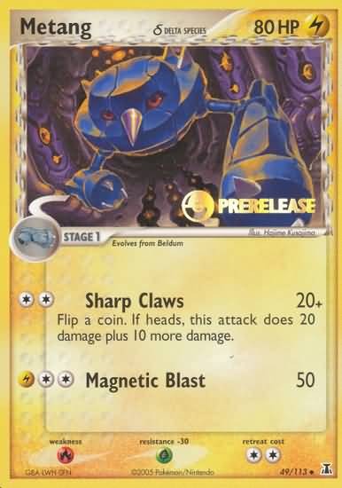 Metang (Delta Species) - 49/113 (Prerelease) · Nintendo Promos · #49/113 · Normal