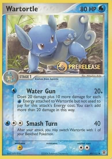 Wartortle - 50/112 (Prerelease) · Miscellaneous Cards & Products · #050/112 · Normal