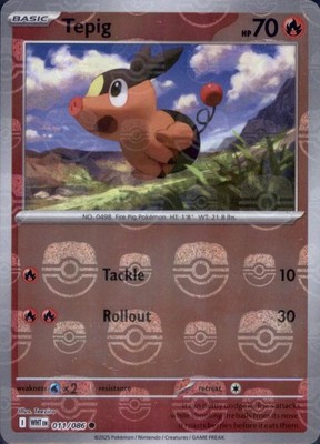 Tepig (Master Ball Pattern)