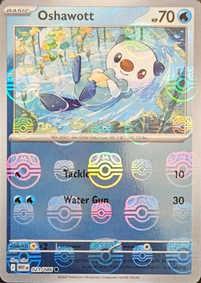 Oshawott (Master Ball Pattern)