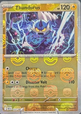 Thundurus (Master Ball Pattern)