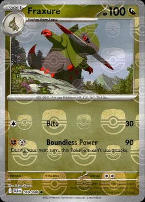 Fraxure (Master Ball Pattern)